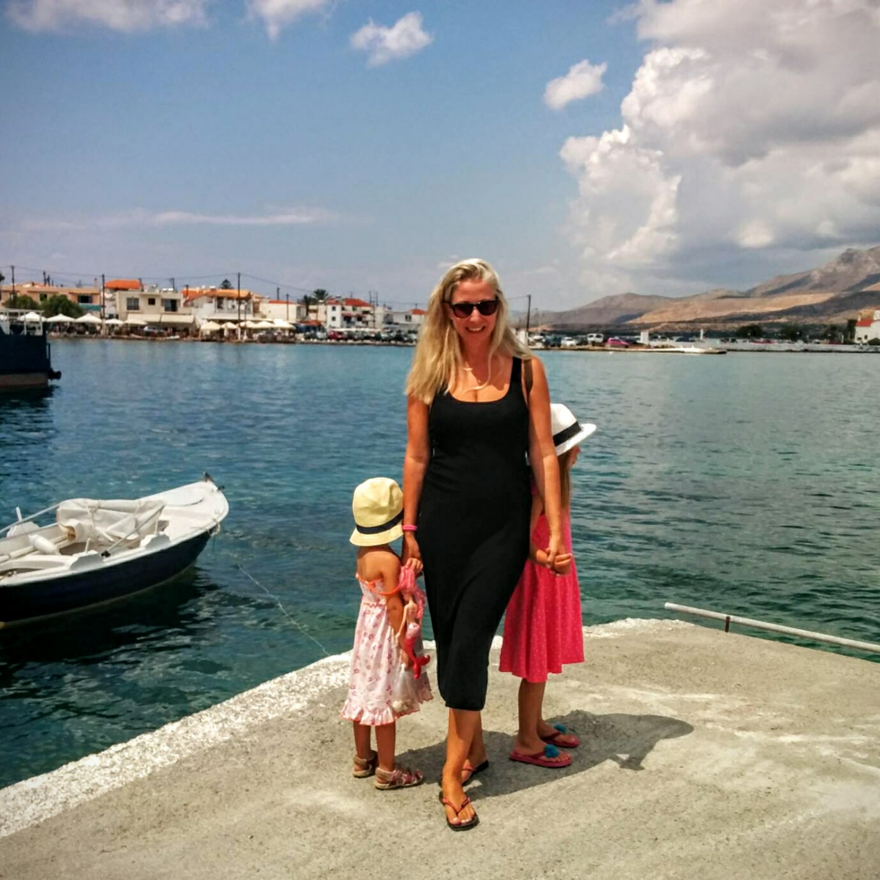 10 Questions with TBG Featured Member Celeste Tat, Family Goes out in Greece