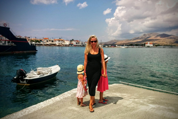 10 Questions with TBG Featured Member Celeste Tat, Family Goes out in Greece