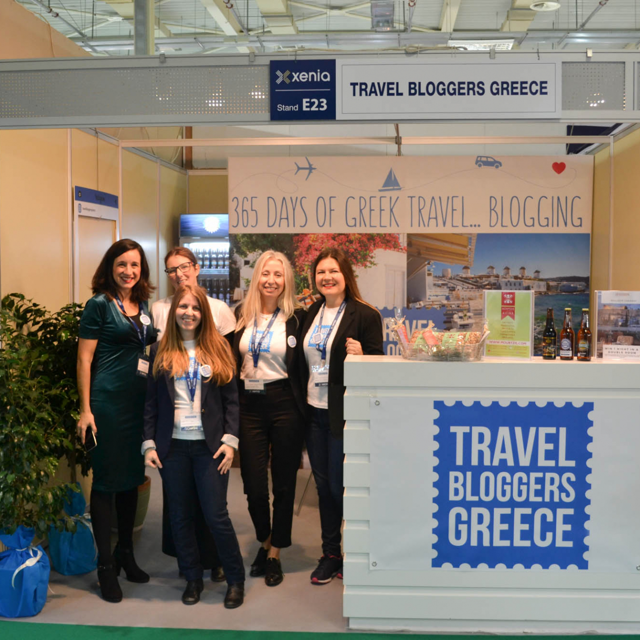 Travel Bloggers Greece at Xenia Exhibition 2017