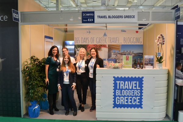 Travel Bloggers Greece at Xenia Exhibition 2017